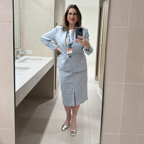 Franco Sarto Flexa Aela Pump In Black Leather - Picture 5 of 9